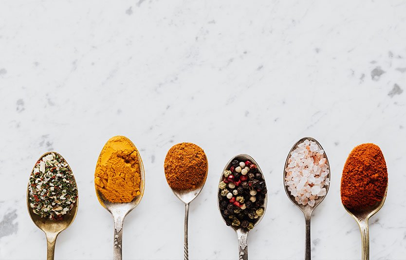Spices recetas saludables